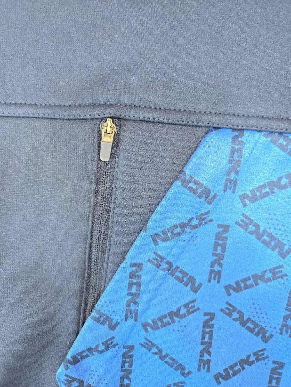 Nike Unisex Blue Pullover Hoodie Size XL